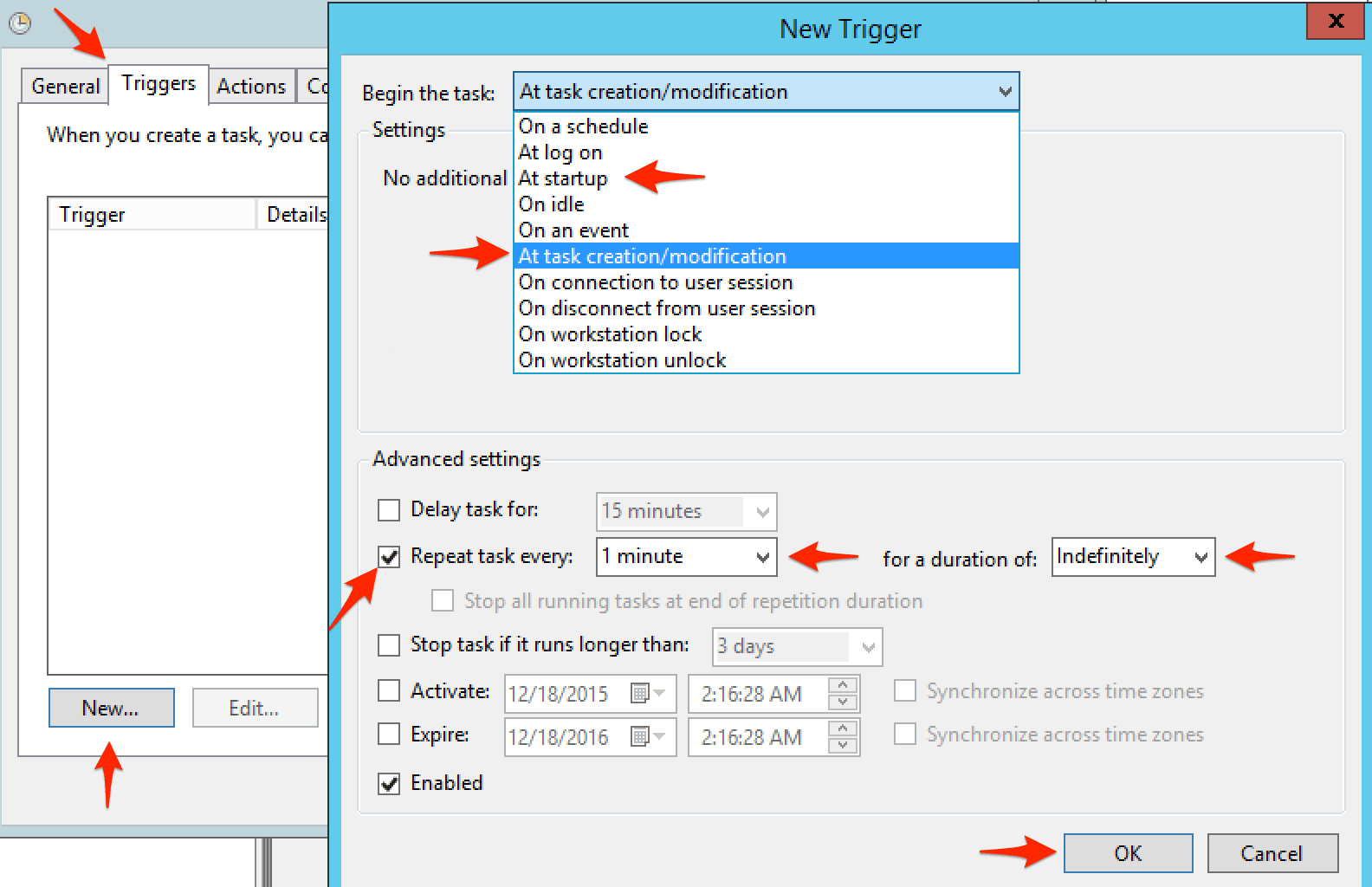 Windows-Scheduled-Task-Triggers